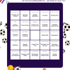 kaarten - wk Muziekbingo WK Voetbal